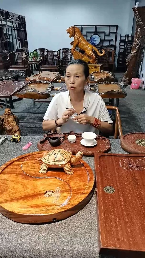 木钛*香樟木，龟龟摆件，手工雕刻