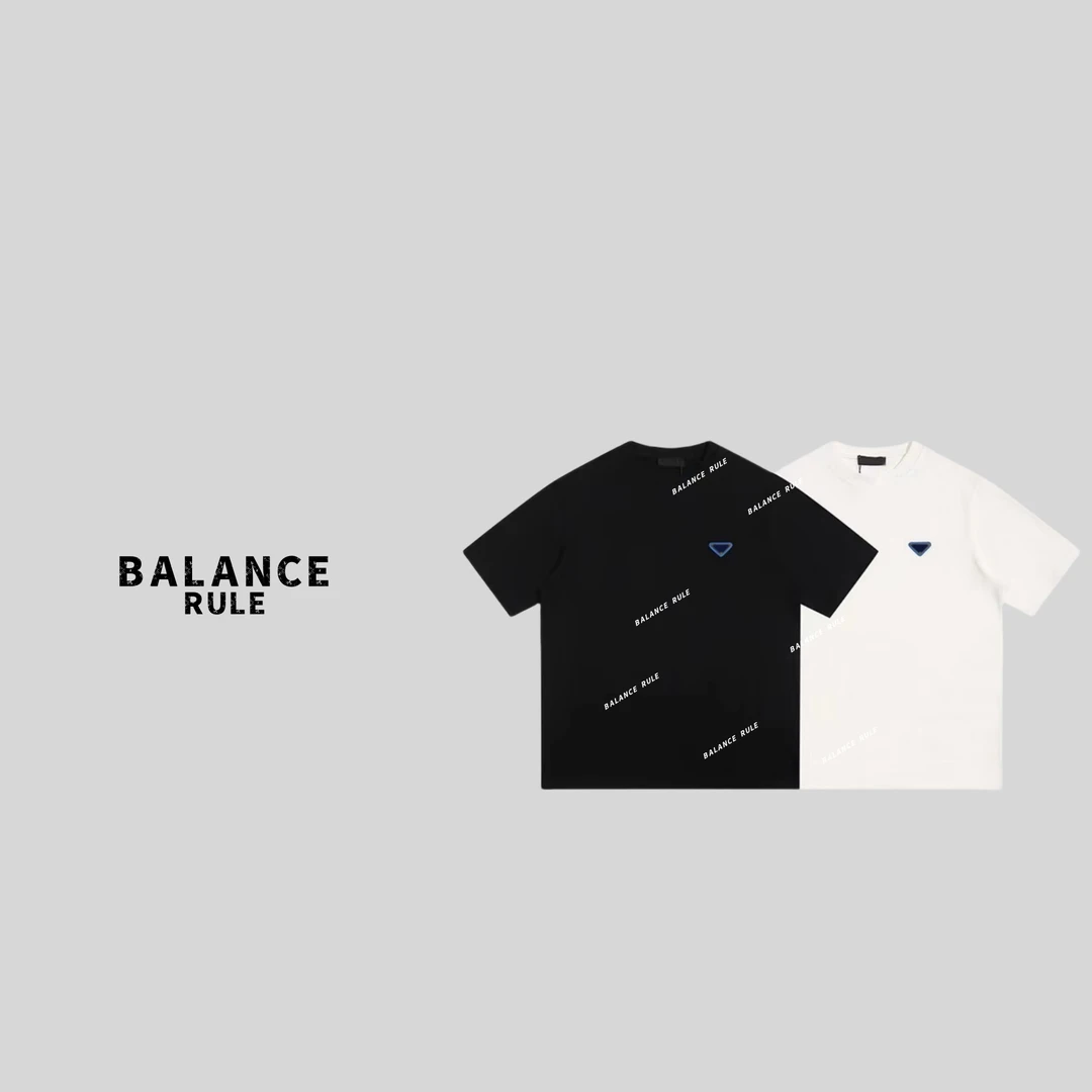 蓝标休闲运动简约短袖 BALANCE RULE-【平衡规则】8082