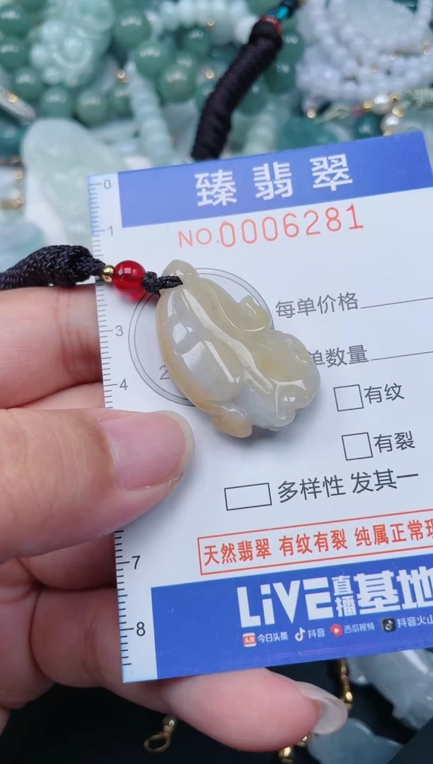 颈饰未镶嵌翡翠.0006281