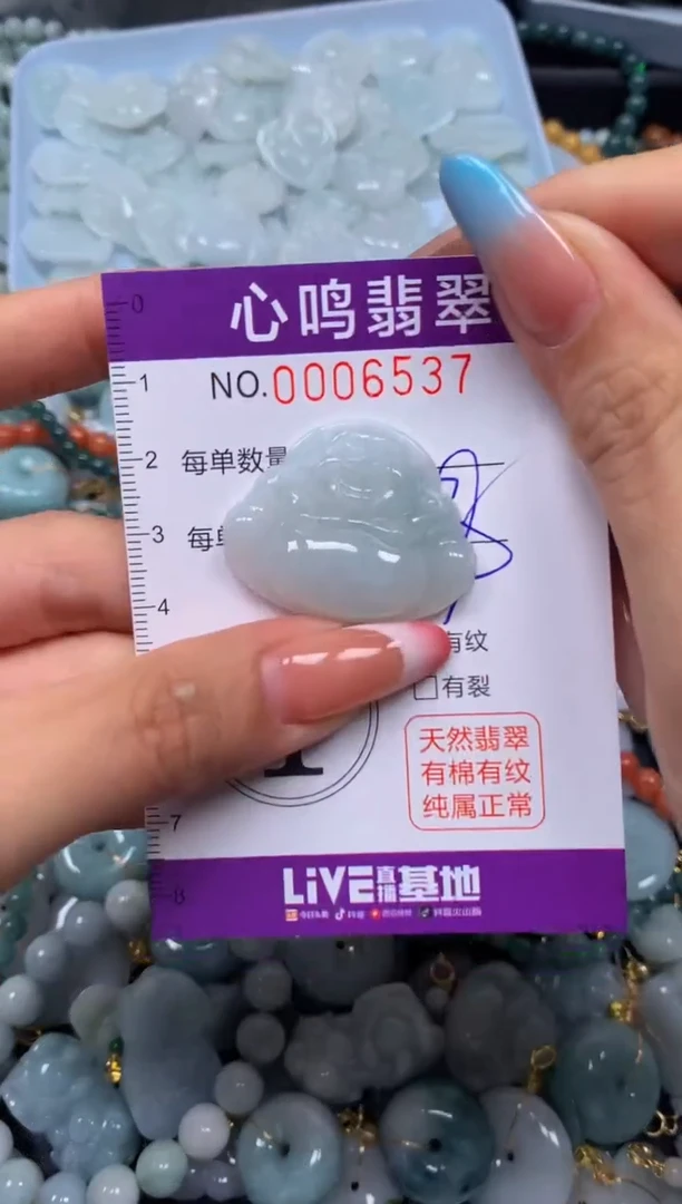 翡翠未镶嵌颈饰闪购006537