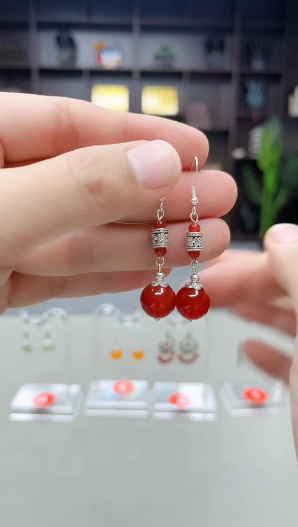 未镶嵌耳饰玛瑙/玉髓205000