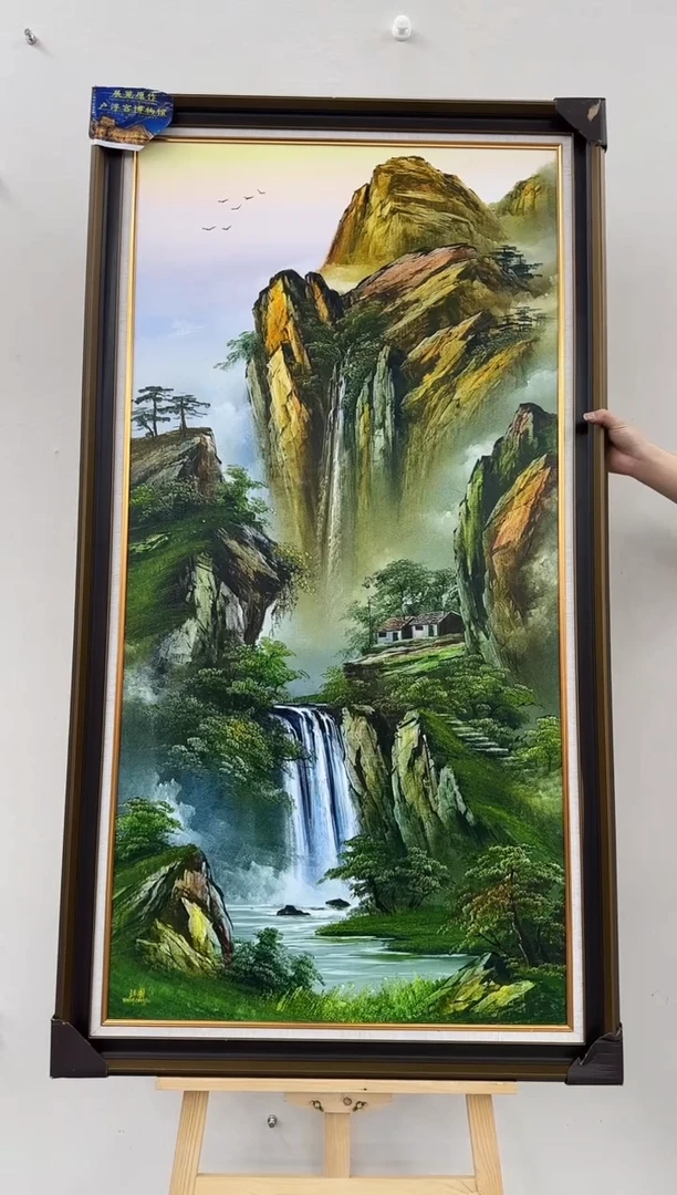 国画王东圃-油画山水作品