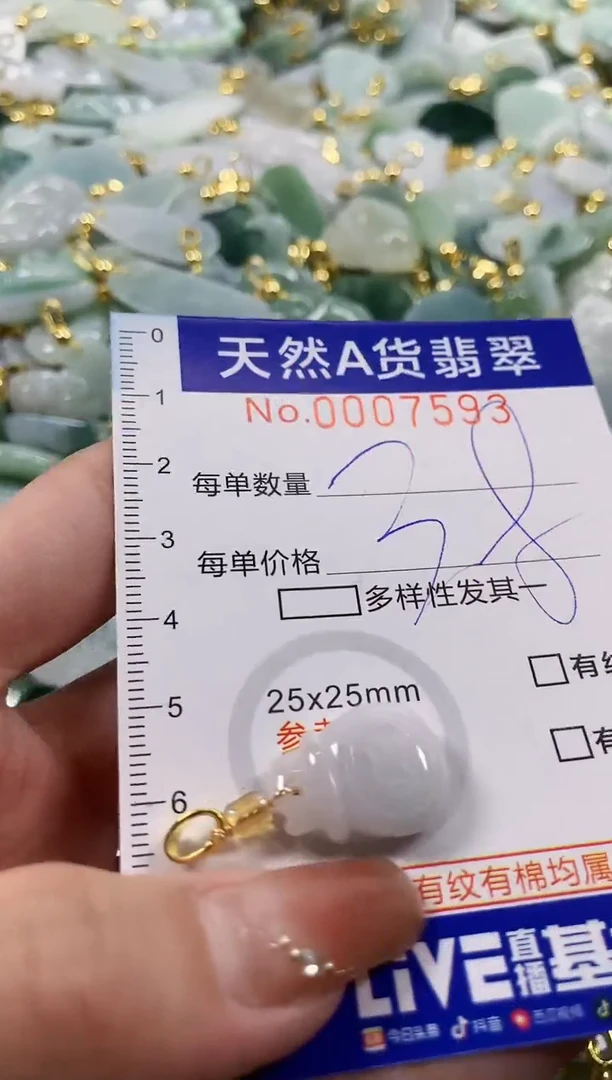 颈饰未镶嵌翡翠天然A货翡翠