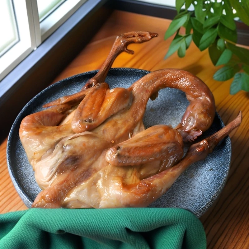 食嘉青年正宗整只农家风干湖北荆门风干鸡风干腊肉