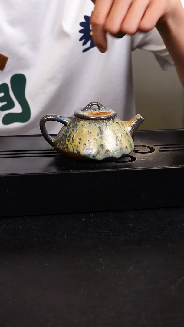 茶壶紫砂宜兴紫砂柴烧壶