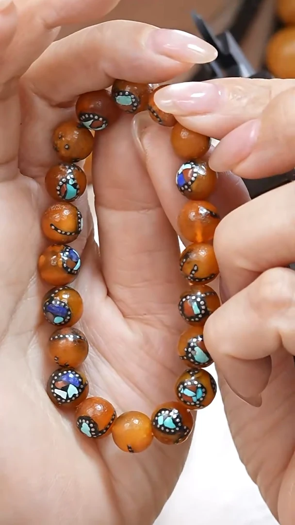 蜜蜡颈饰未镶嵌4053天然蜜蜡珠宝奇石云端妖孽石膏蜡全部保真