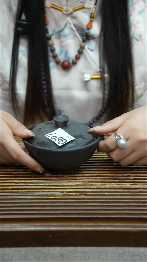 万古烧粗陶手工茶具