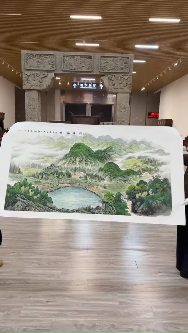 国画65赵隆轩美术馆李庆兴老师作品