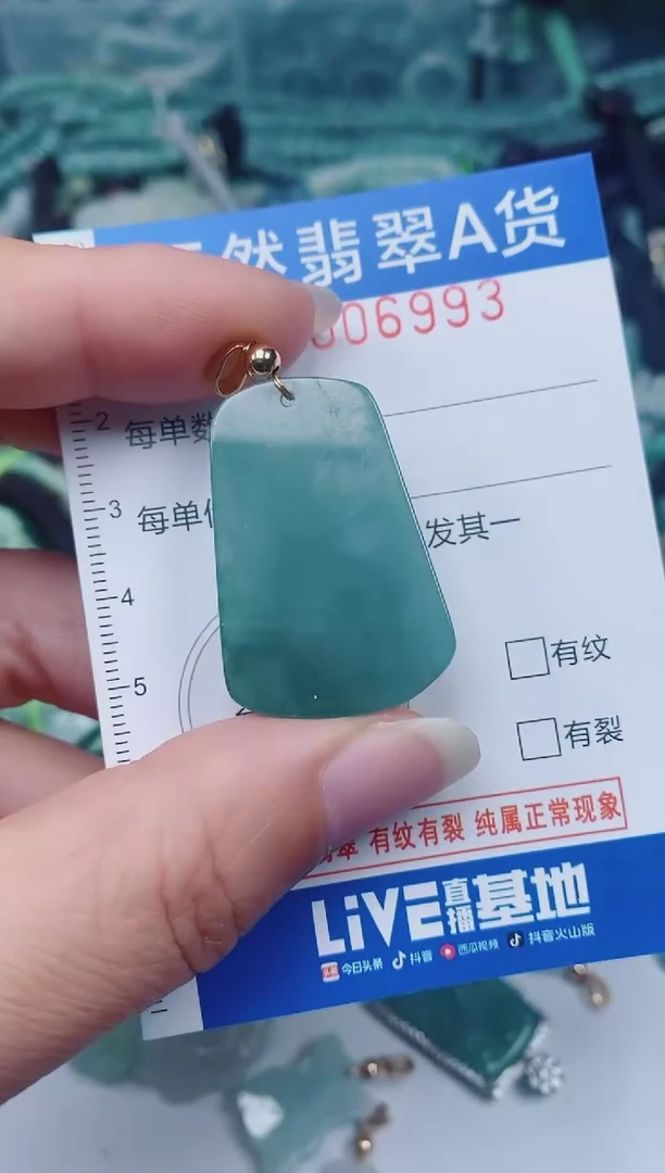 颈饰未镶嵌翡翠00006993
