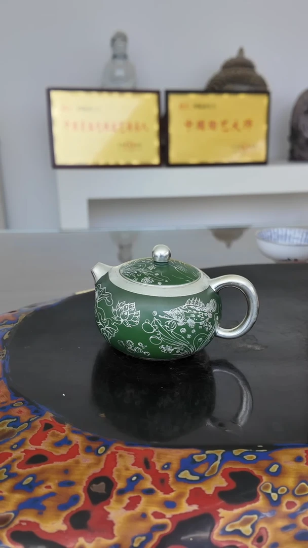 何赋森甄选——鱼藻西施壶