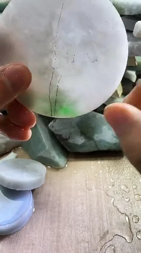 裸石翡翠缅甸翡翠A货花81