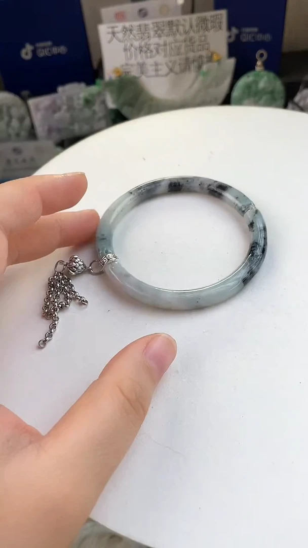 未镶嵌手链翡翠手工定制默认微瑕主播介绍为准
