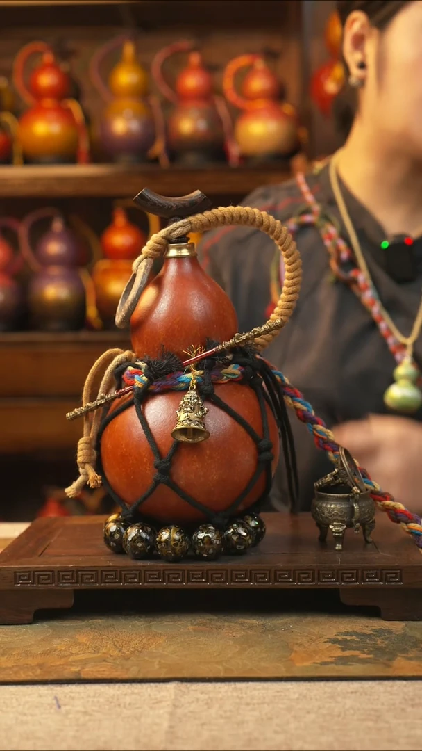 238大漆一物一拍记葫堂出品【不带手串】