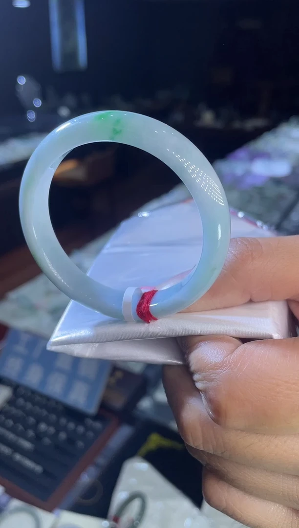 未镶嵌手镯翡翠正圈51-52