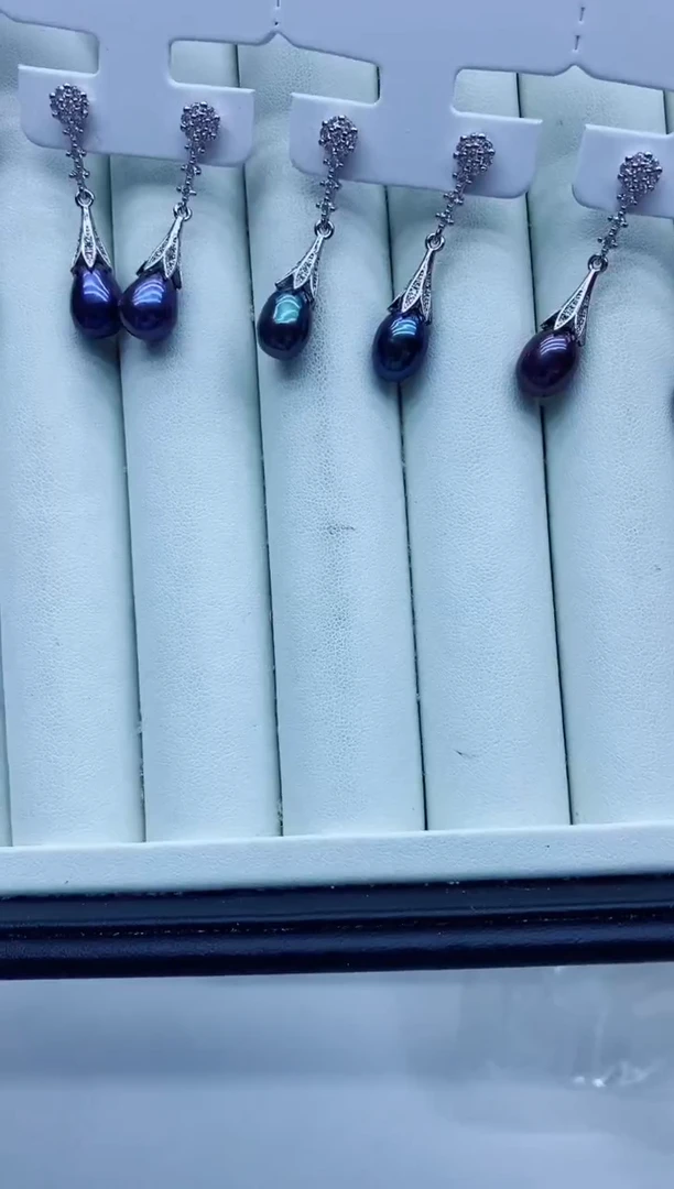 未镶嵌耳饰淡水珍珠耳环多样性发其一