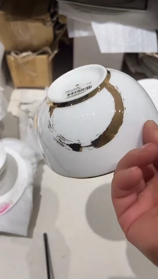 瓷6英寸澳碗隆达骨瓷