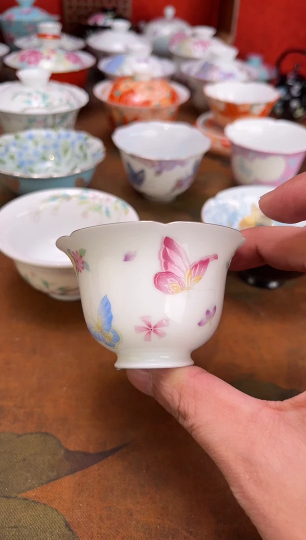 景德镇纯手绘陶瓷茶具