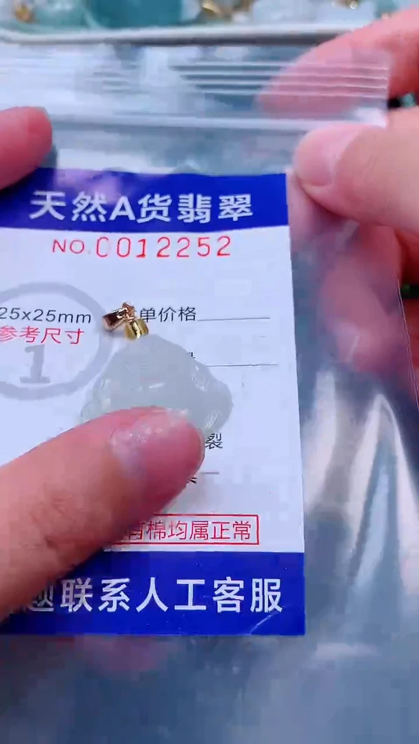 吊坠(不含链)未镶嵌翡翠1