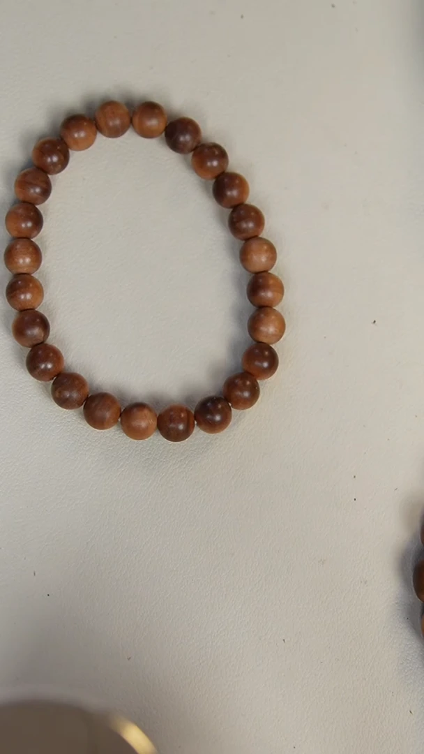 【闪购商品】檀香木手串/手链老山檀香0.8圆珠单圈横纹