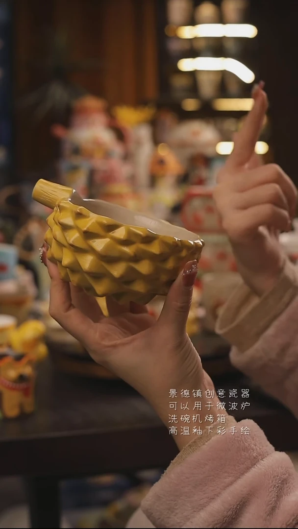 景德镇釉下彩绘设计师款式陶瓷