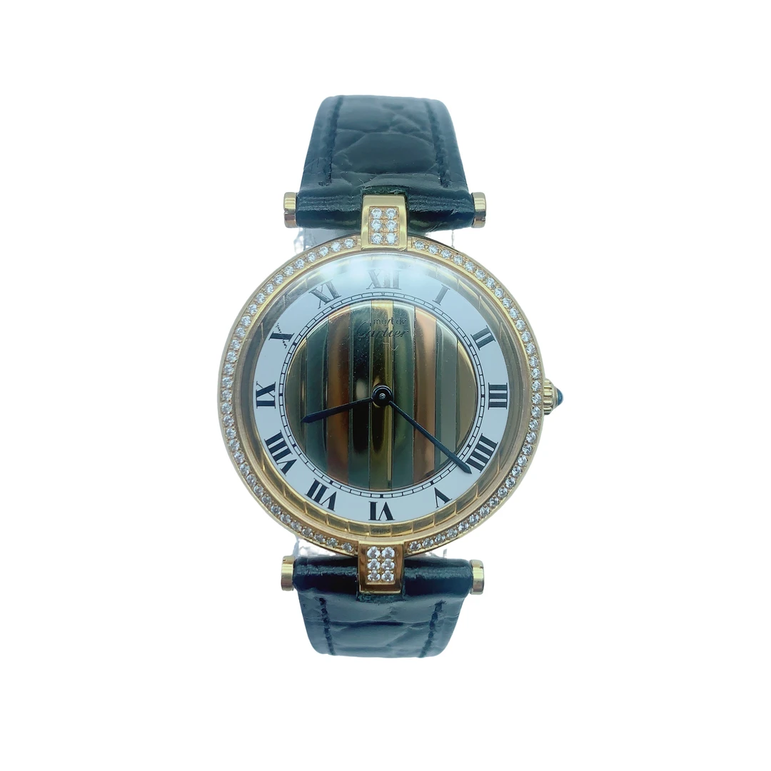 95新 Cartier/卡地亚 70534/卡地亚石英腕表/30盘表扣后配/后钻盘