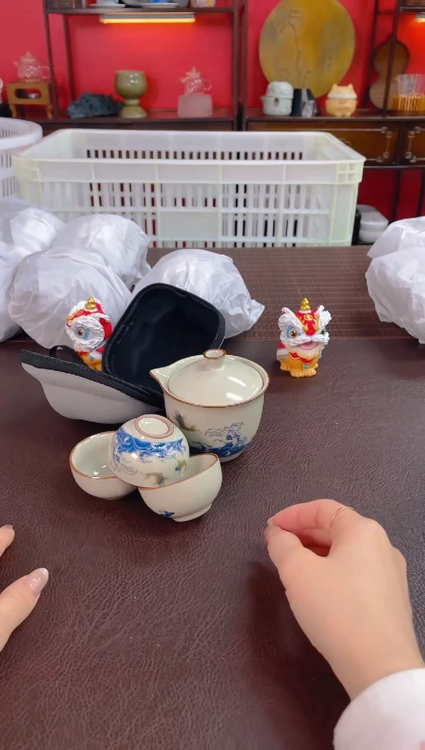 【闪购商品】瓷片【沉鱼茶器】清货底价 库存单一