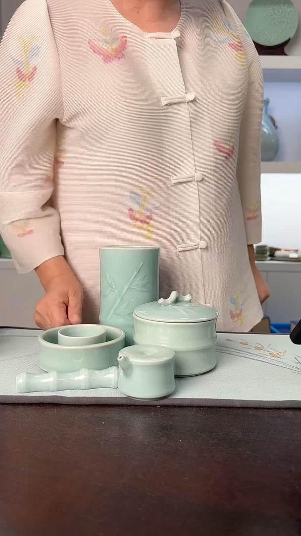 云间青瓷 小米茶器