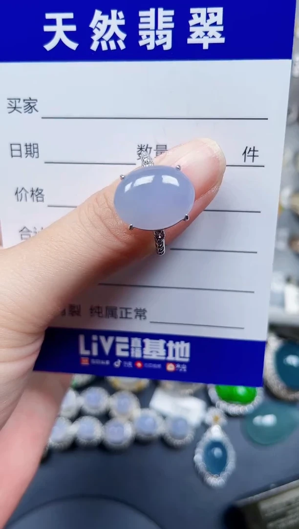 银S925镶嵌翡翠耳饰520