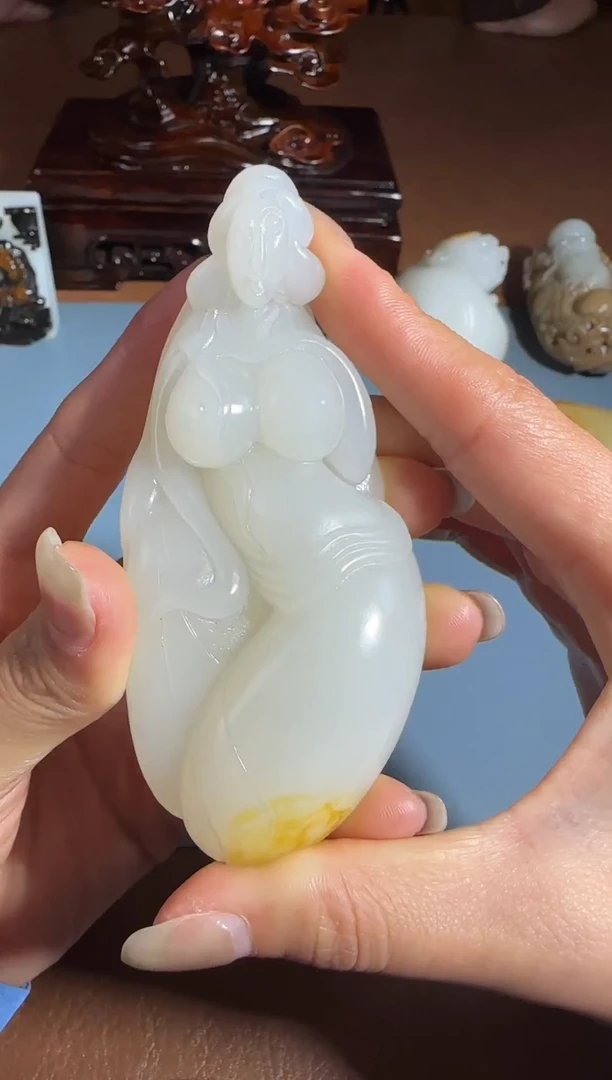 未镶嵌和田玉把件高****.1