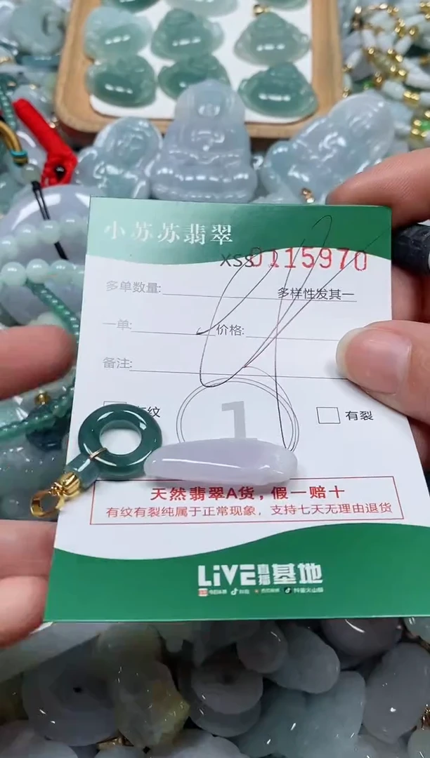 【闪购商品】翡翠颈饰未镶嵌闪购商品0115970