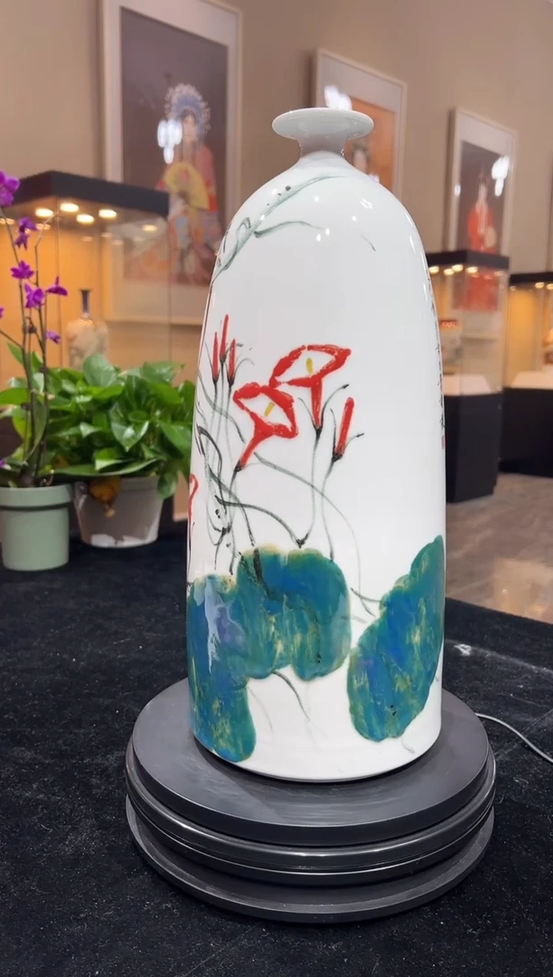 其他瓷崔景哲-瓷器-D小-欣欣向荣