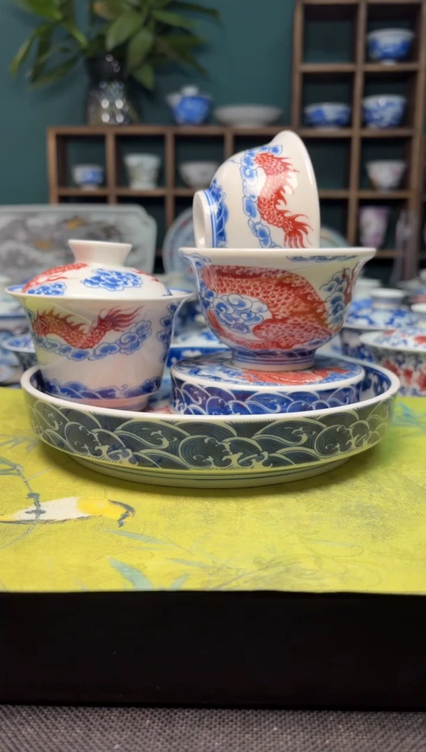 【闪购商品】景德镇龙御陶瓷高温陶瓷茶具
