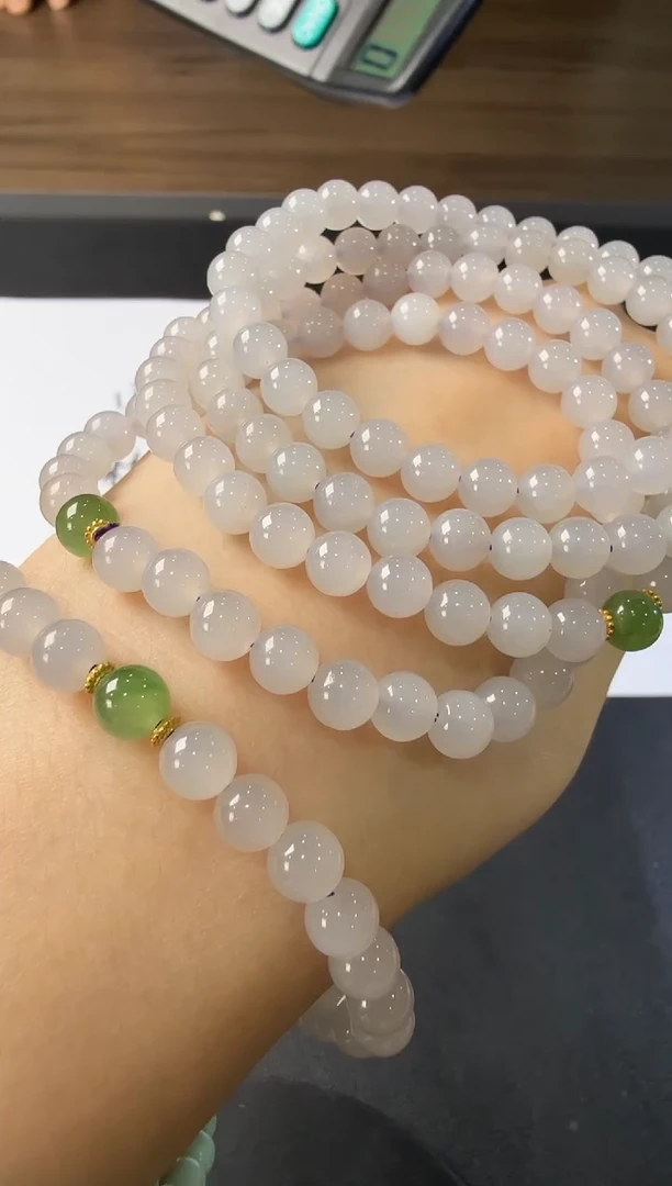 手串未镶嵌和田玉H0718-3793-200多样性一件