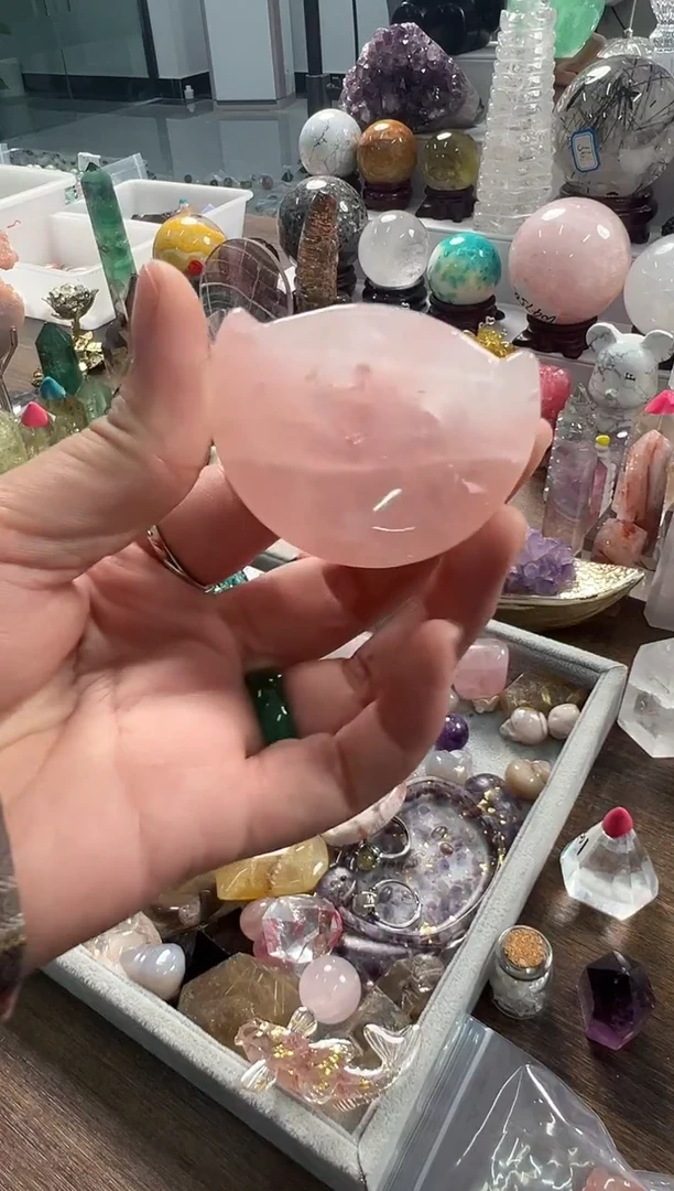 未镶嵌珠宝半成品水晶M1658