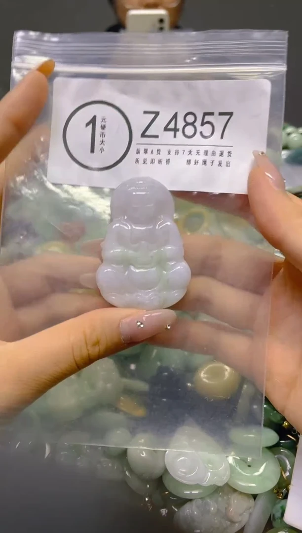 翡翠未镶嵌颈饰/Z/翡翠A货,1件也是批发价