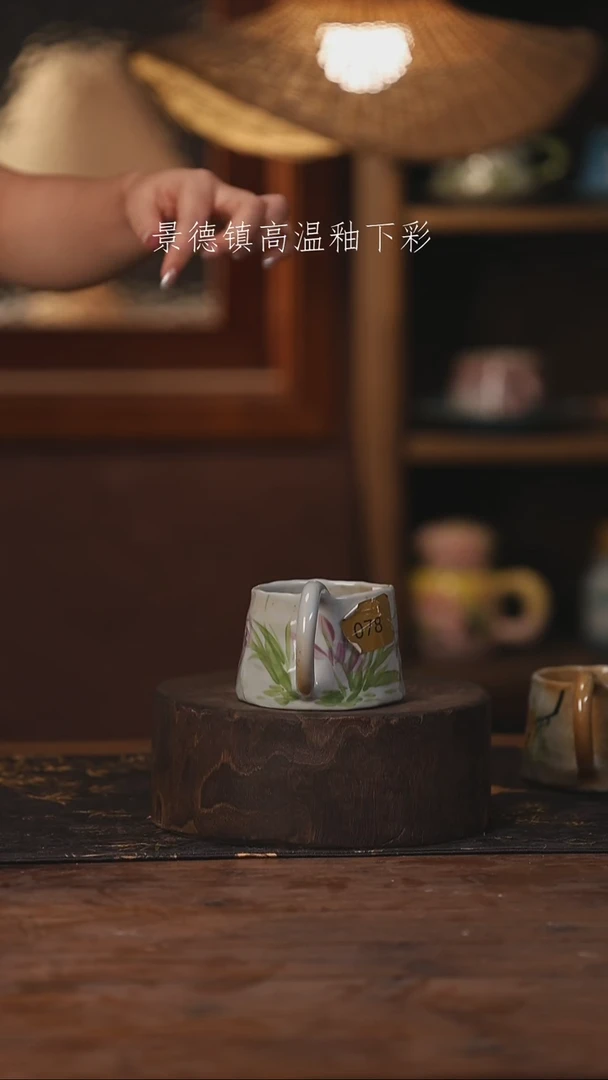 景德镇高温釉下手绘陶瓷078