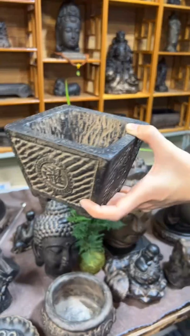 陶土【火山泥】日进斗金盆