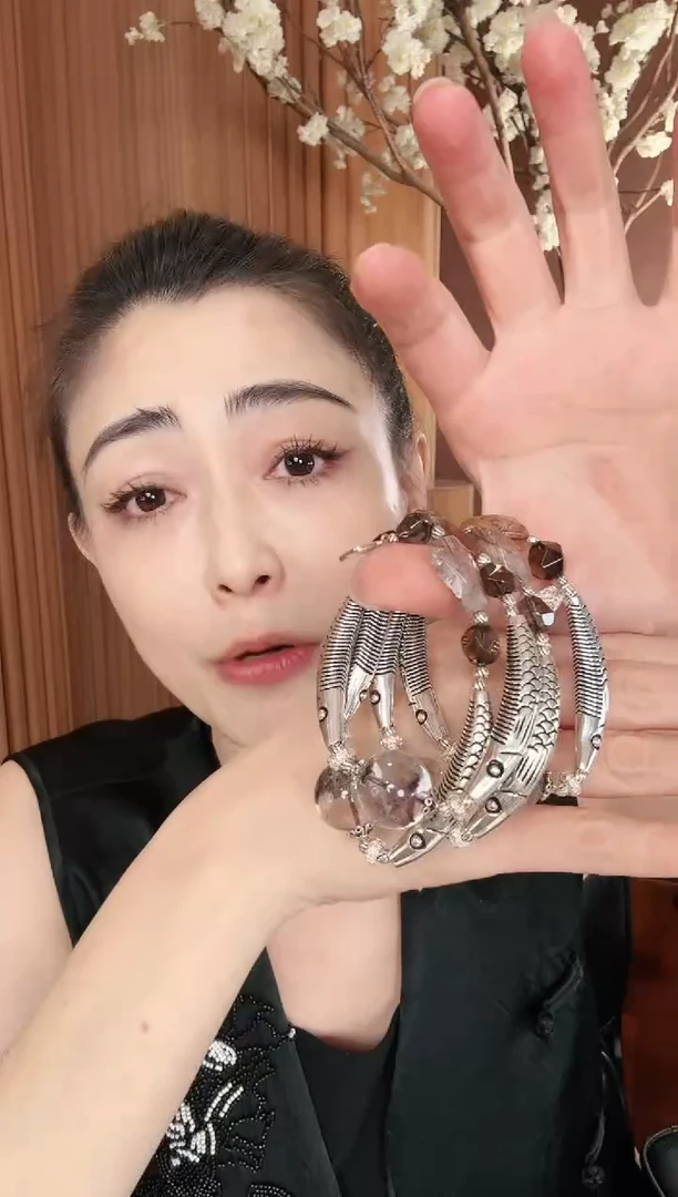 银S925镶嵌手串水晶手串 多样性发货 发一条