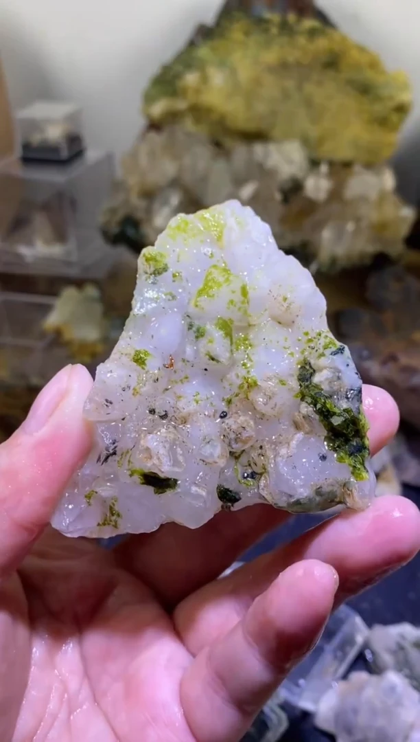 未镶嵌珠宝半成品水晶63号四川超七花园水晶原石