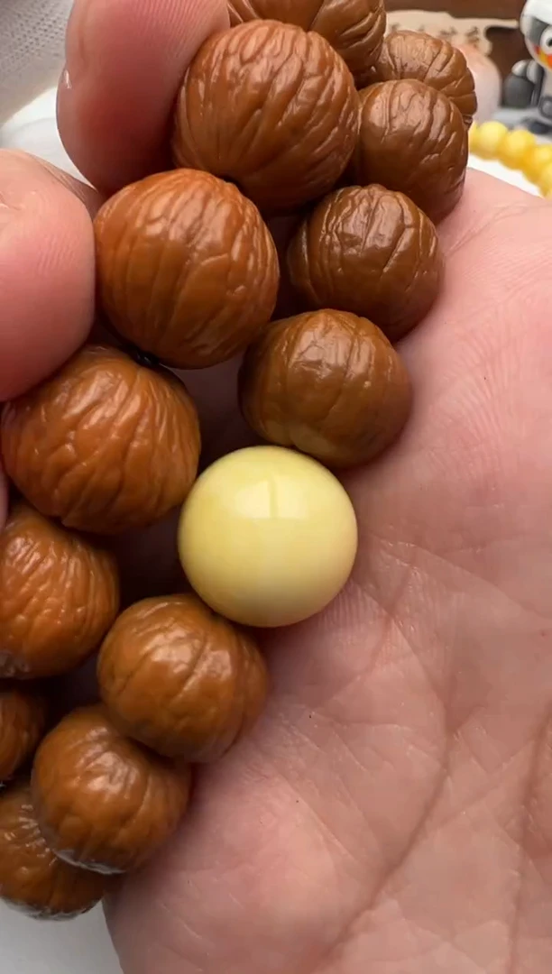 【闪购商品】猴头核桃吊坠猴头手串