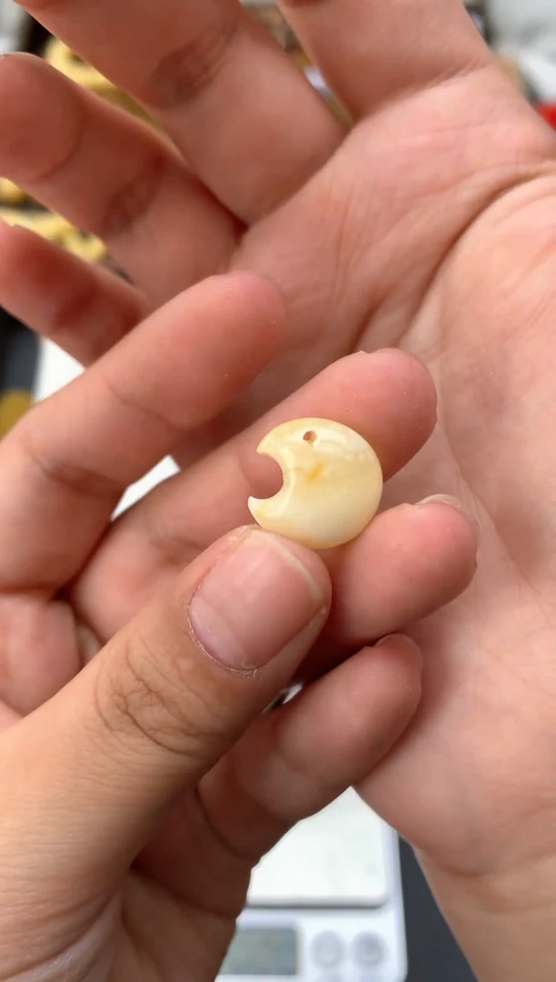 【闪购商品】琥珀珠宝奇石未镶嵌086琥珀蜜蜡花粉