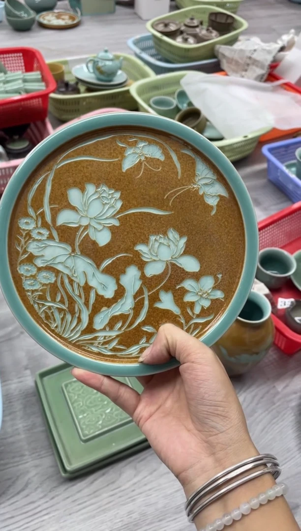 特价福利 微瑕 慧仙青瓷