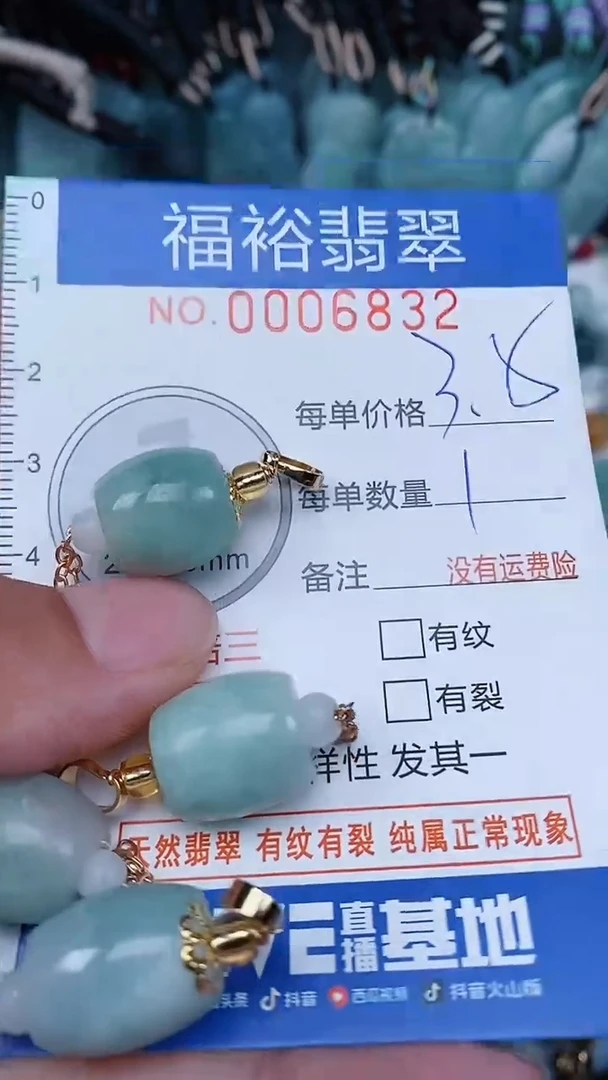 【闪购商品】翡翠颈饰未镶嵌...0006832多样性发其一