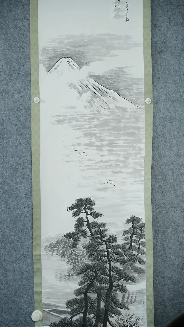 版画黎老师-山水画作