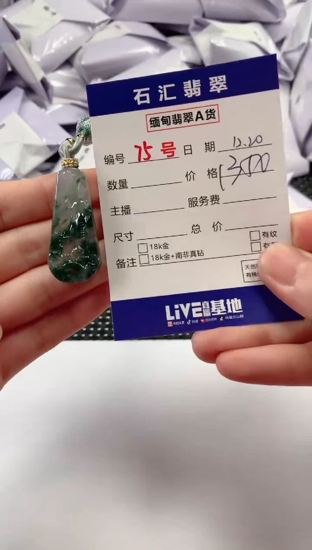 颈饰未镶嵌翡翠1