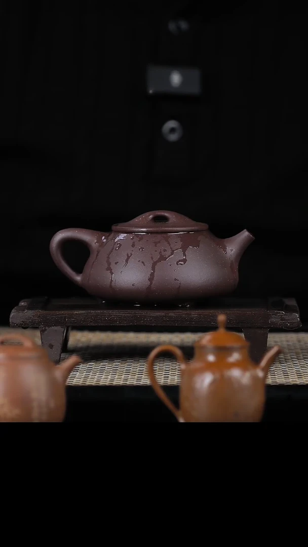 【闪购商品】手工原矿紫泥景舟石瓢 220cc