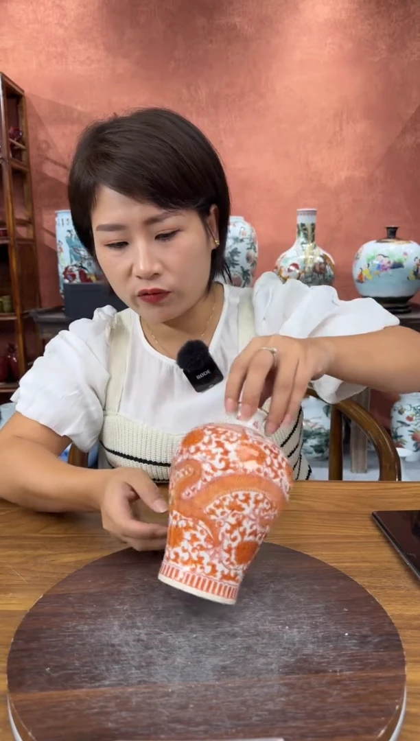 吴义松陶盟手绘陶瓷编码：3303
