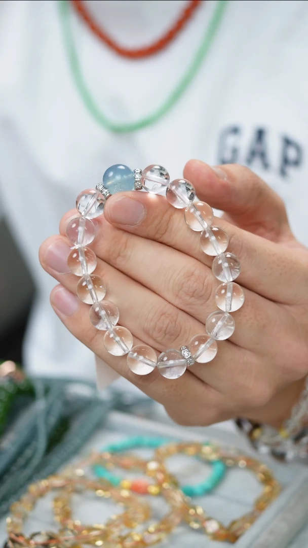 水晶手串未镶嵌21号-11mm手串/GG/9