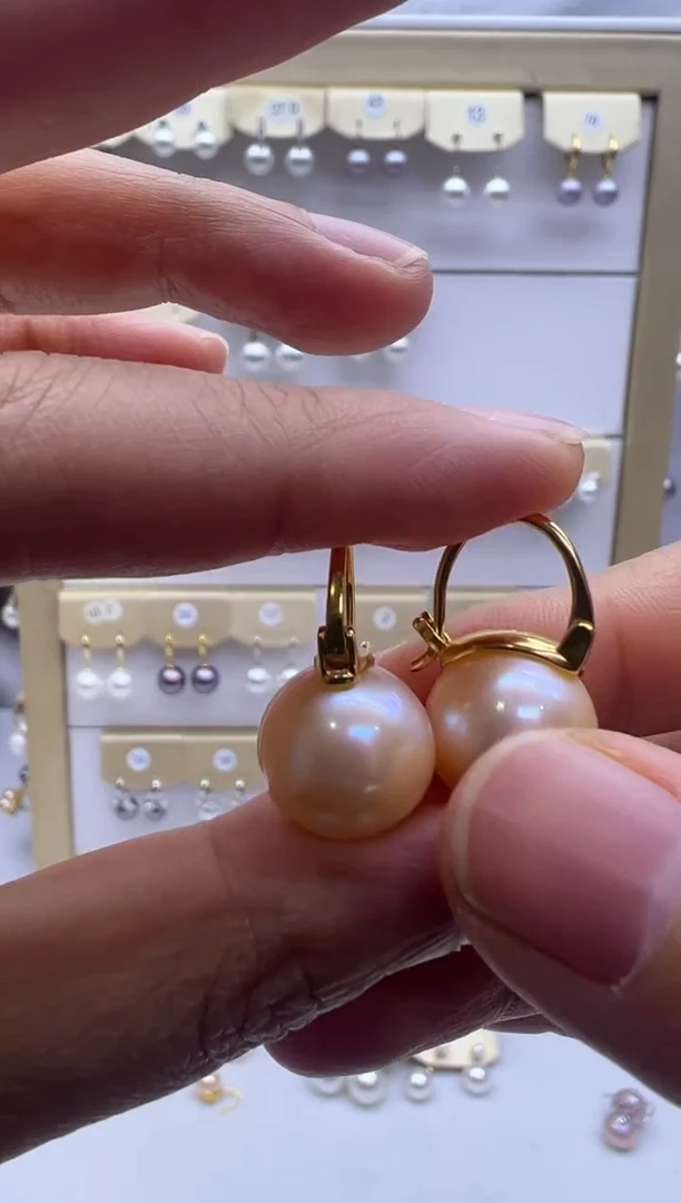 未镶嵌耳饰淡水珍珠220
