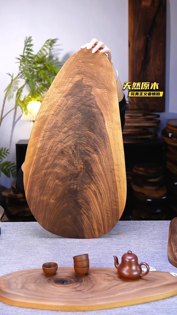 木北美黑胡桃原木.干裂疤结不属于商品质量问题完美主义者慎拍
